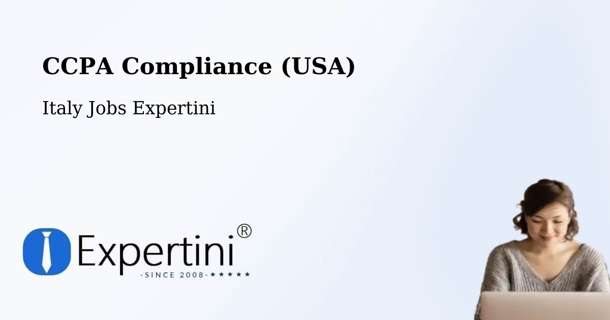 CCPA Privacy Rights & Compliance Notice – Augusta - Italy Jobs Expertini