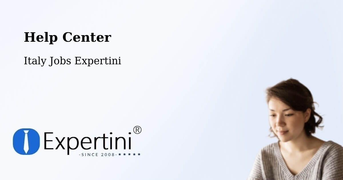 Help Center – Augusta - Italy Jobs Expertini