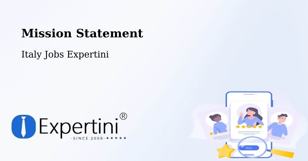 Corporate Mission – Augusta - Italy Jobs Expertini